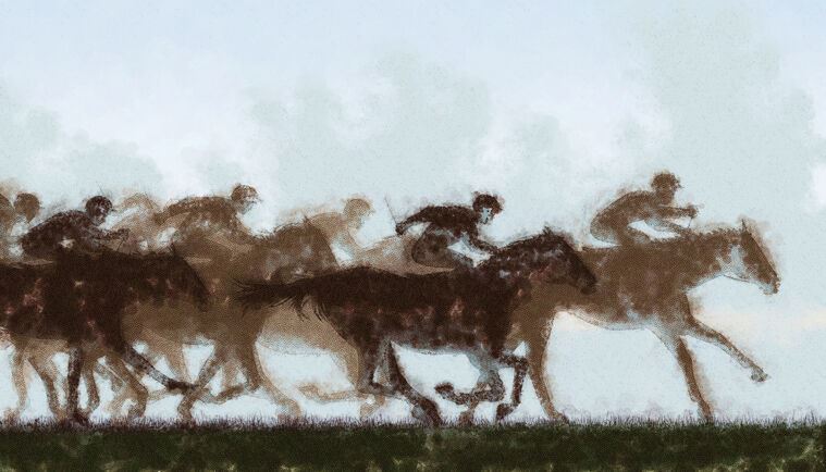 Картины Horse riding