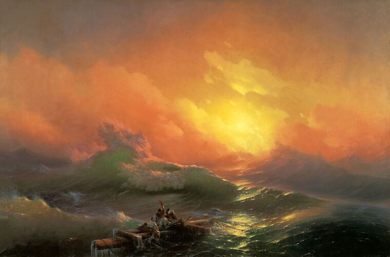 Картины The ninth wave (Ivan Aivazovsky)