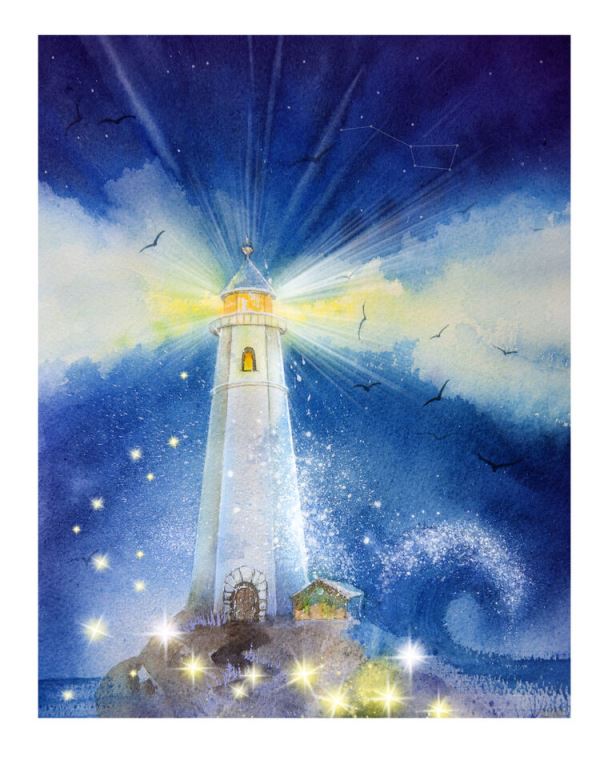 Картины The lighthouse and constellation