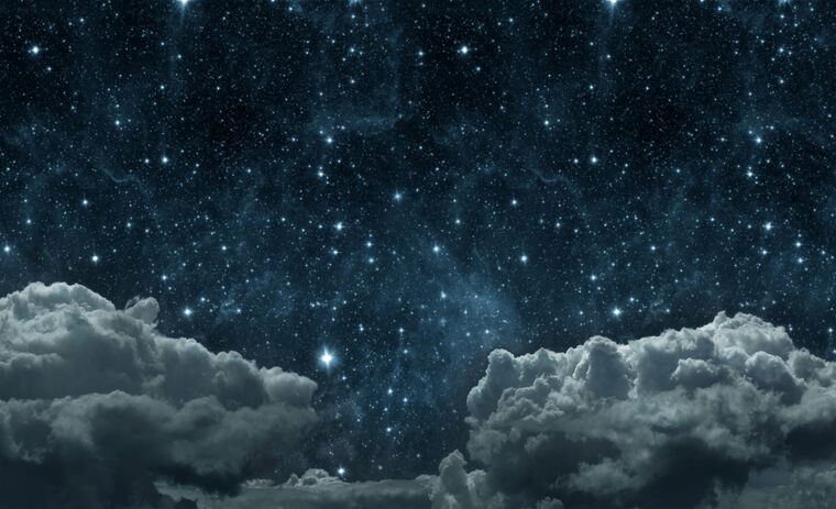 Картины Clouds and stars