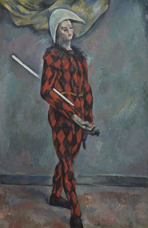 Картины Harlequin (Paul Cezanne)
