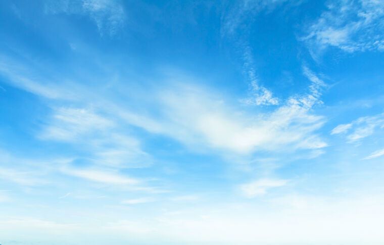 Репродукции картин Blue sky with clouds