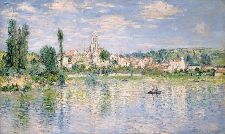 Картины Vétheuil in summer (Claude Monet)