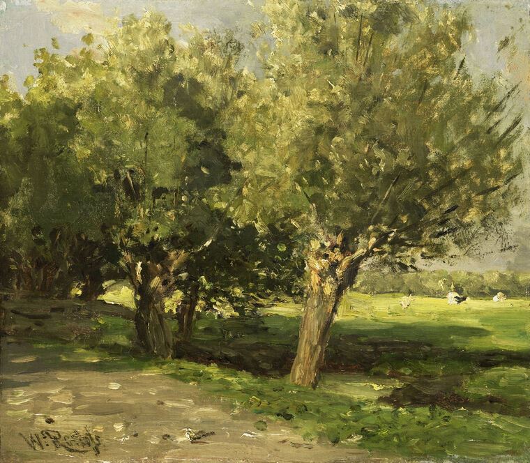 Картины Wilgebome (Willow Trees) (Willem Roelofs)