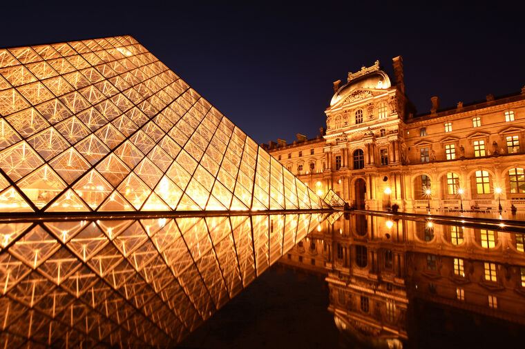 Репродукции картин Photo Of The Louvre, Paris
