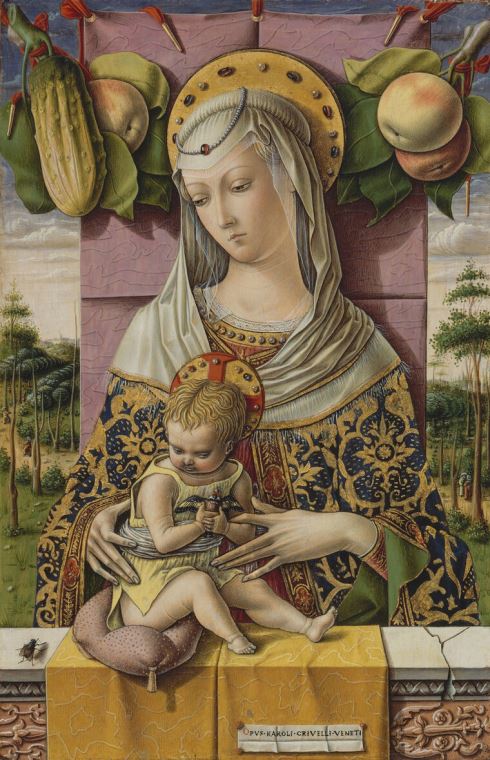 Картины Madonna with the child (Carlo Crivelli)