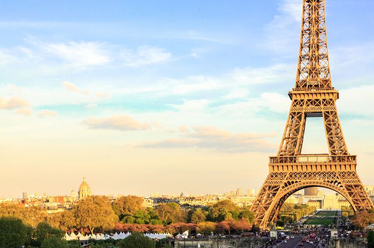 Репродукции картин Eiffel tower photo