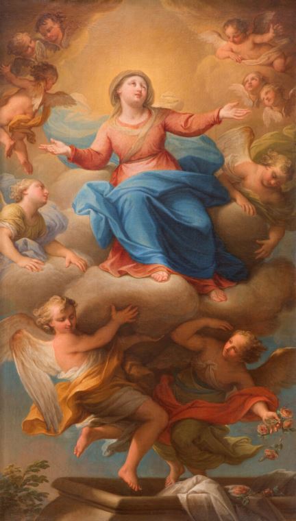 Paintings Assumption Of The Virgin Mary