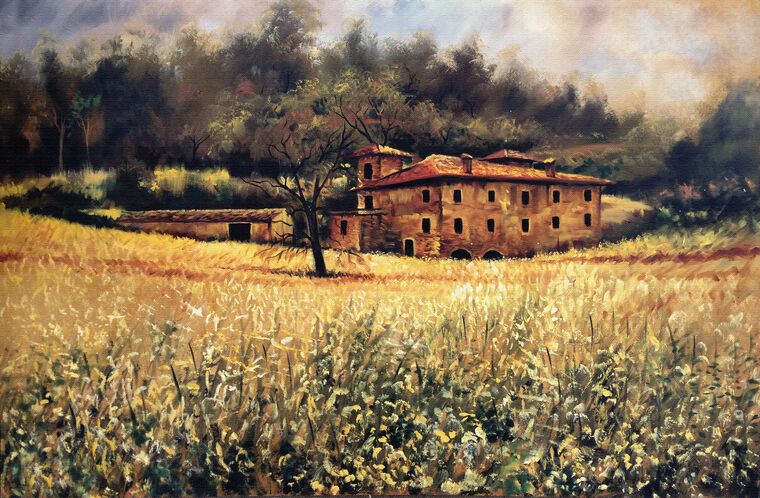 Репродукции картин Ancient Tuscan estate
