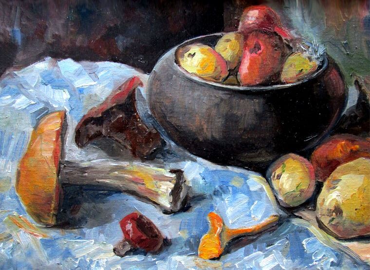 Reproduction paintings Series still life for столе_6