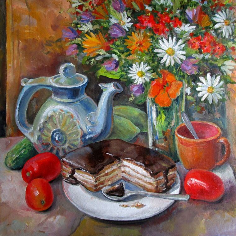 Paintings Series still life for столе_7