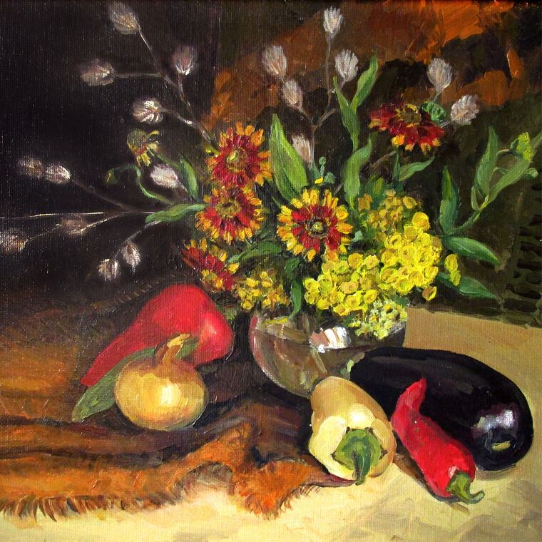 Reproduction paintings Series still life for столе_8