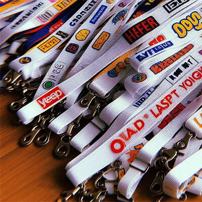 Lanyards with a logo