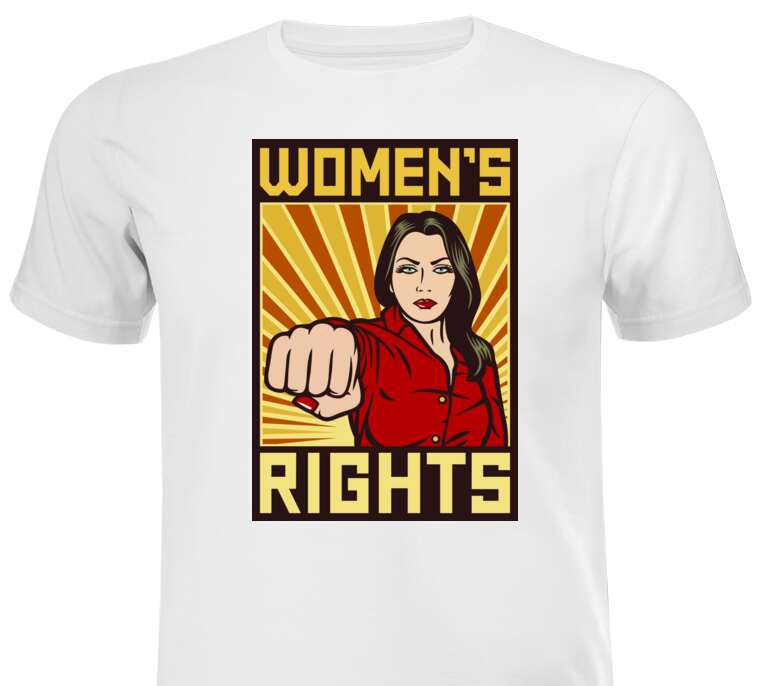 T-shirts, T-shirts Women's rights