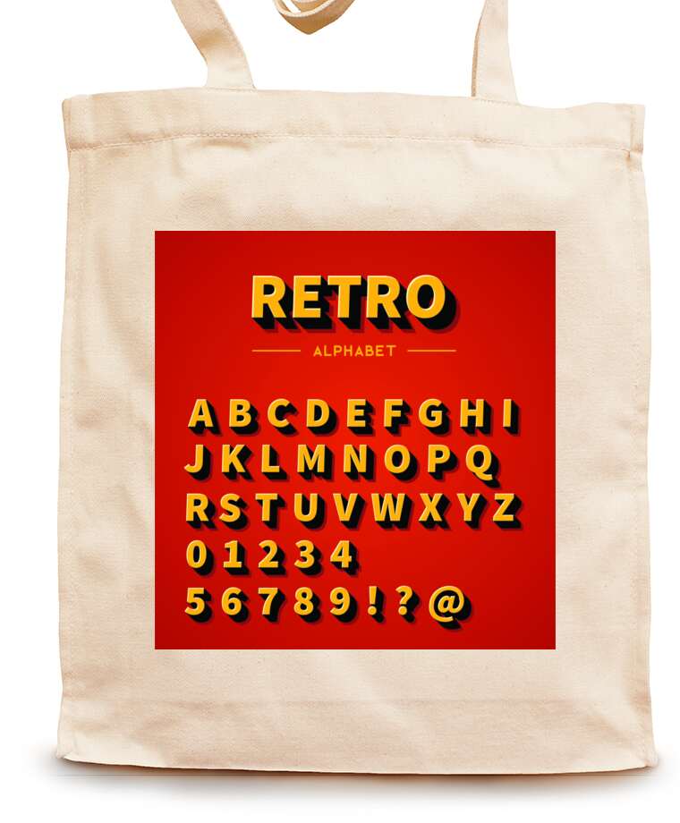 Bags shoppers Alphabet Petro