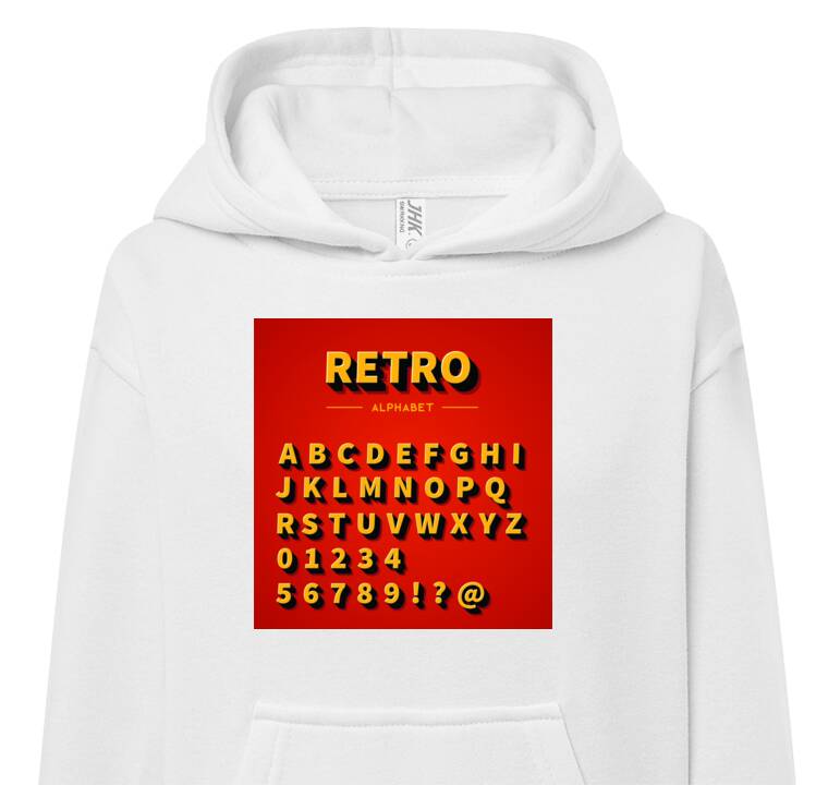 Толстовки, худи детские Алфавит Petro