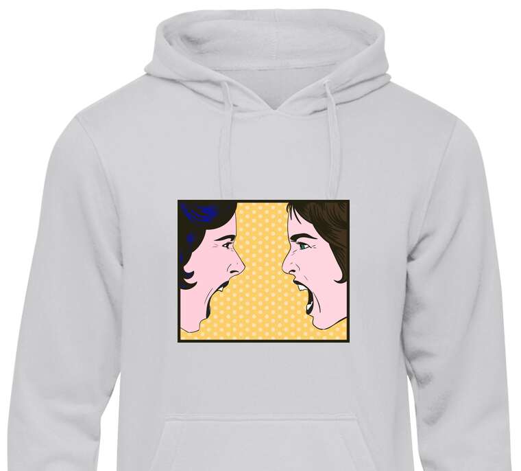 Hoodies, hoodies Pop art Dispute