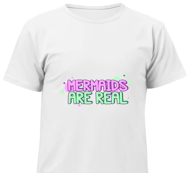 Майки, футболки детские Mermaids exist