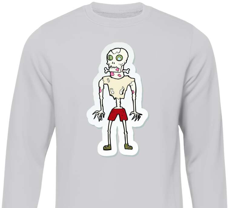 Sweatshirts Cartoon zombie