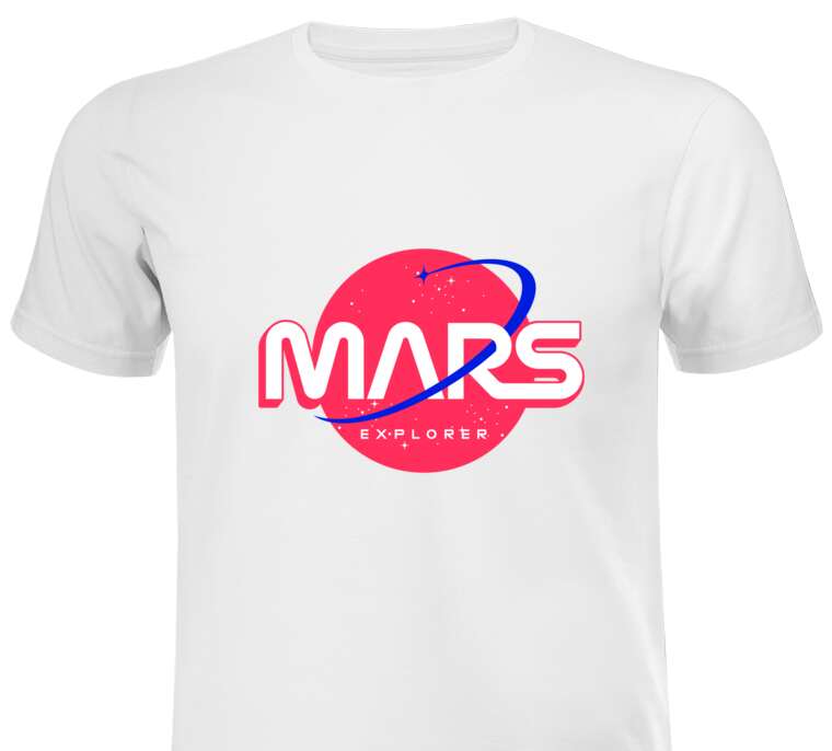 Майки, футболки Исследователь Марс