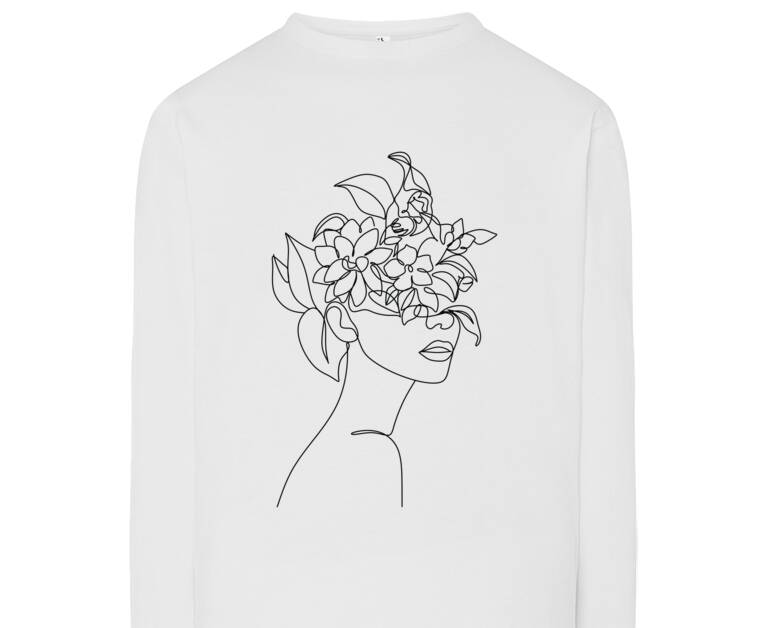 Лонгсливы Girl drawing