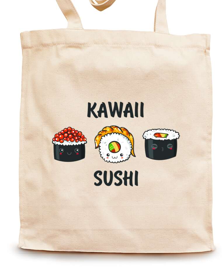 Shopping bags Kawaii sushi
