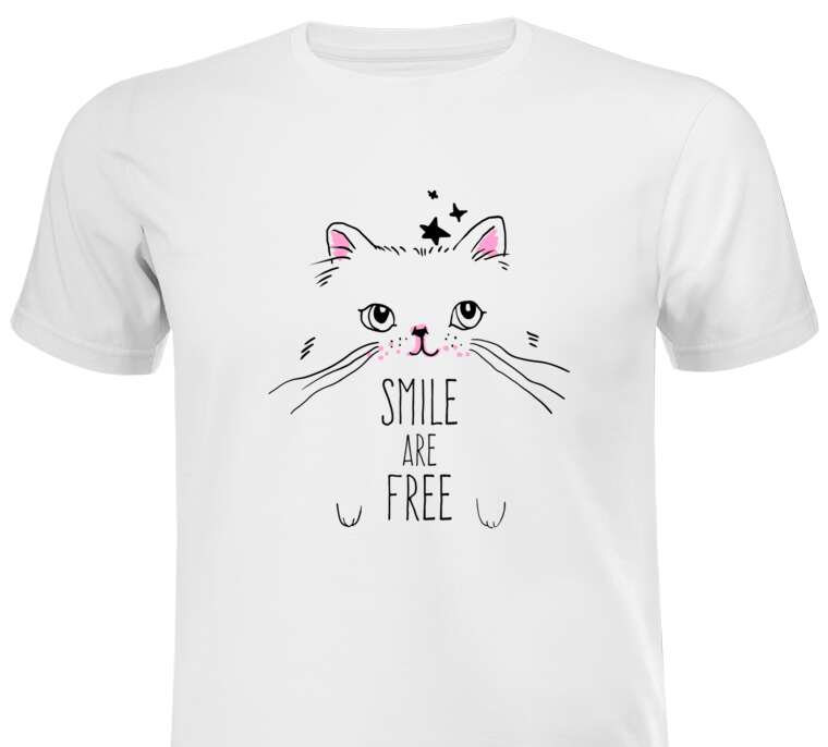 Майки, футболки Smile are free