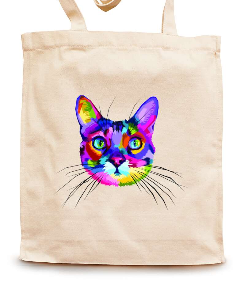 Сумки-шопперы Rainbow cat