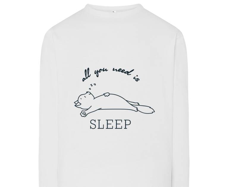 Лонгсливы All you need is sleep