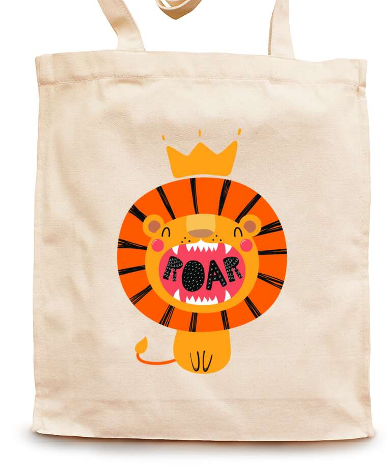 Сумки-шопперы A menacing lion