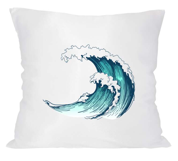 Pillow Sea wave