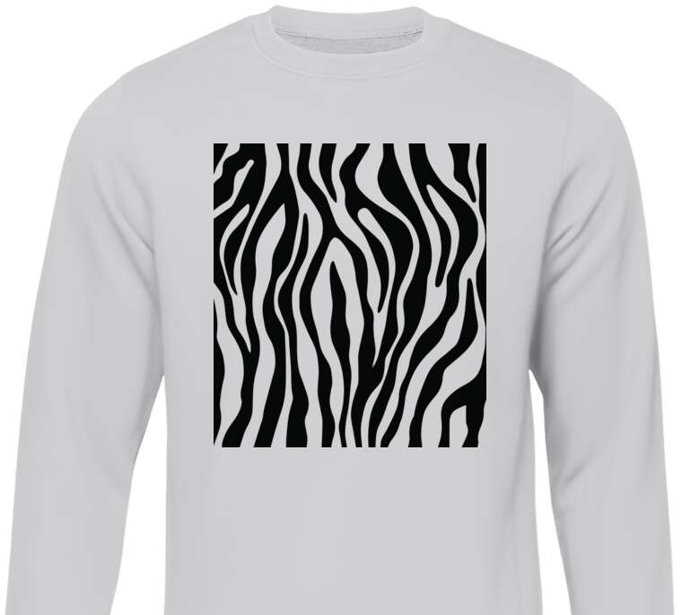 Sweatshirts Texture Zebra
