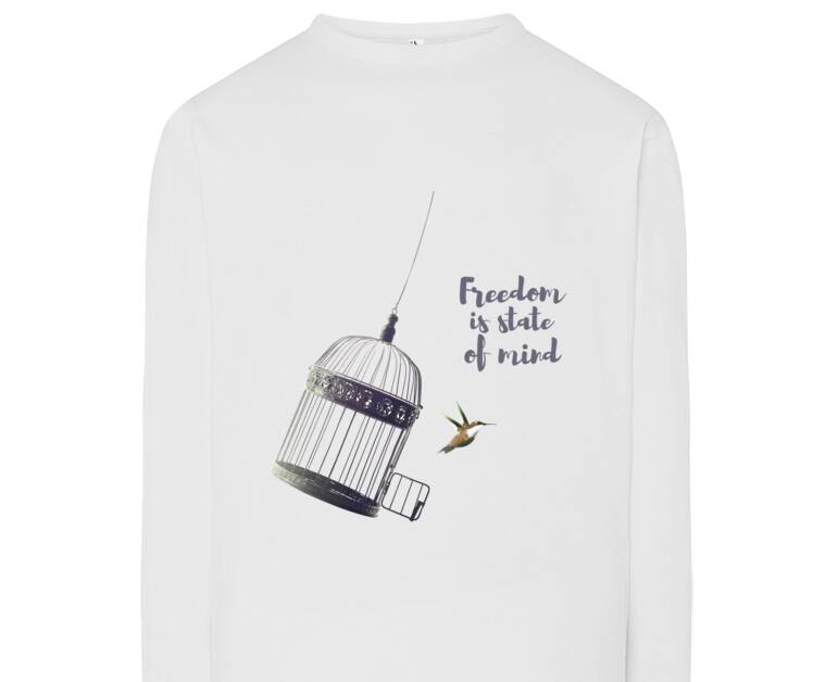 Лонгсливы Freedom is state of mind