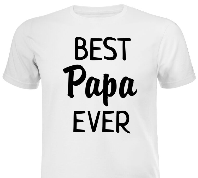 Майки, футболки Best Papa ever