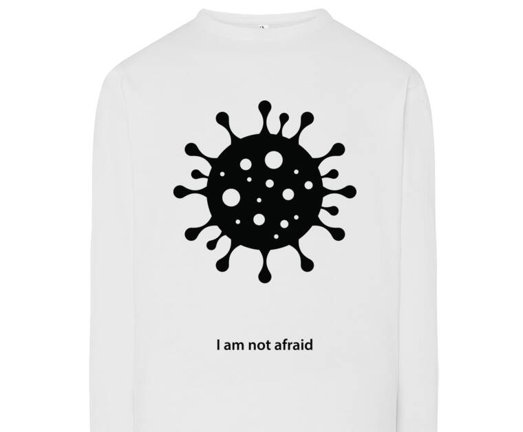Лонгсливы Sign virus i am not afraid