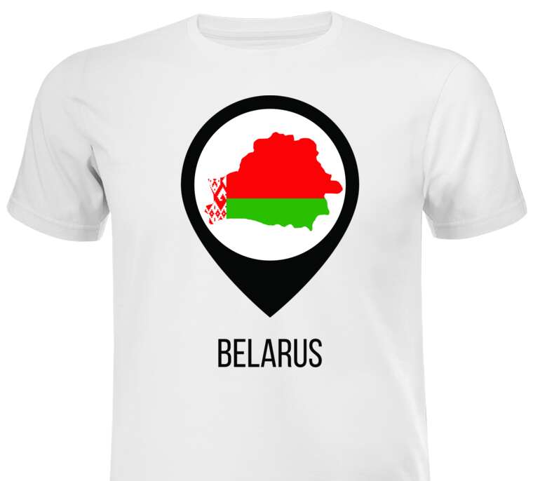 Майки, футболки Местоположение Беларусь