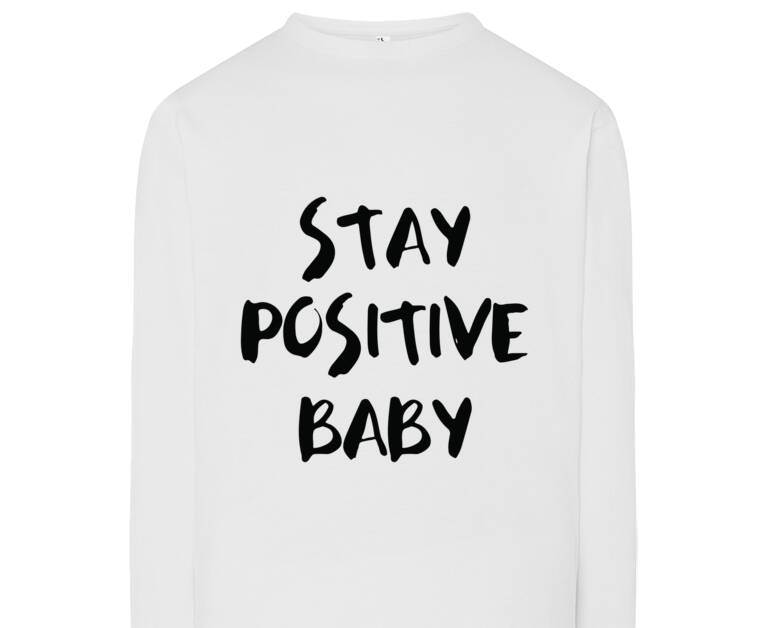 Лонгсливы Stay positive