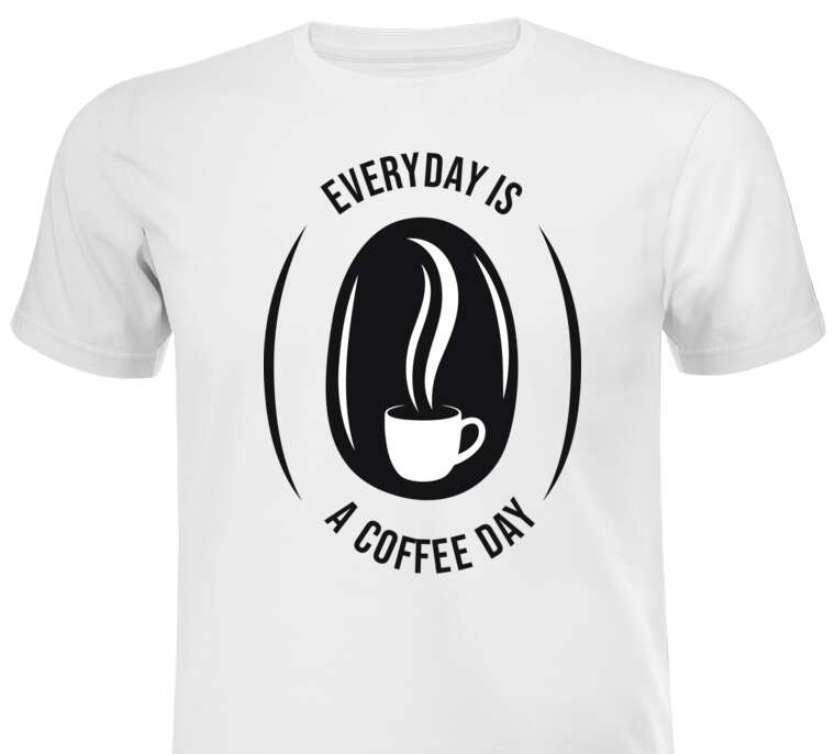 Майки, футболки Coffee bean and mug