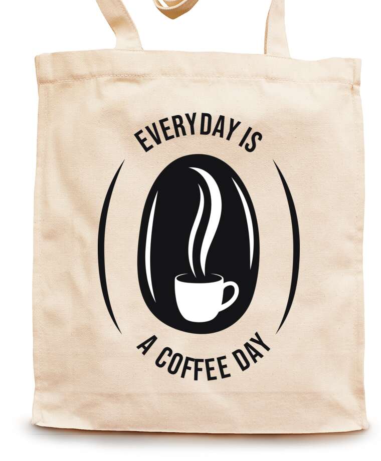 Сумки-шопперы Coffee bean and mug
