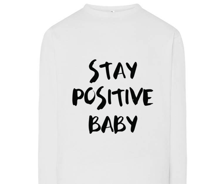 Лонгсливы Stay positive