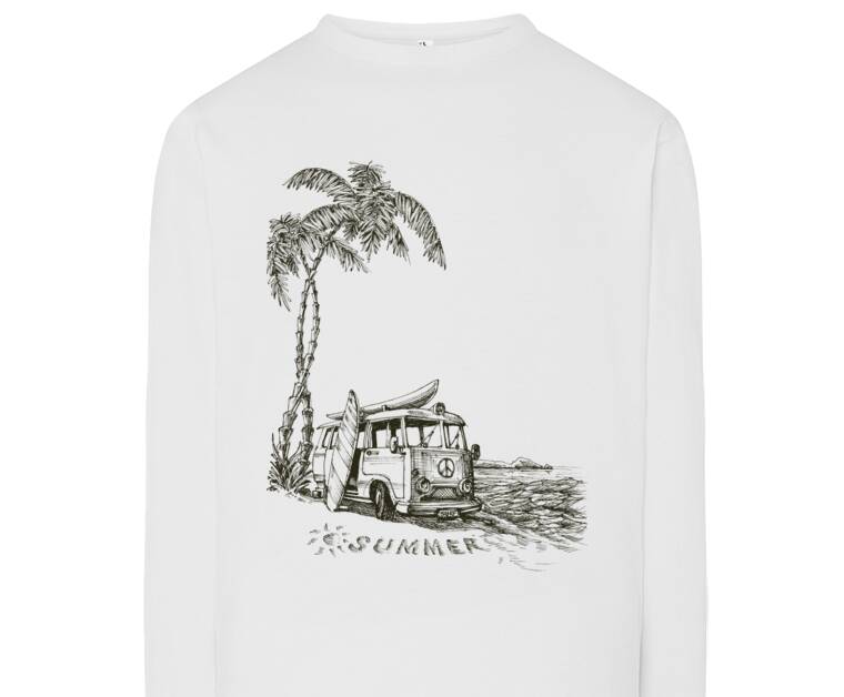 Лонгсливы Illustration summer