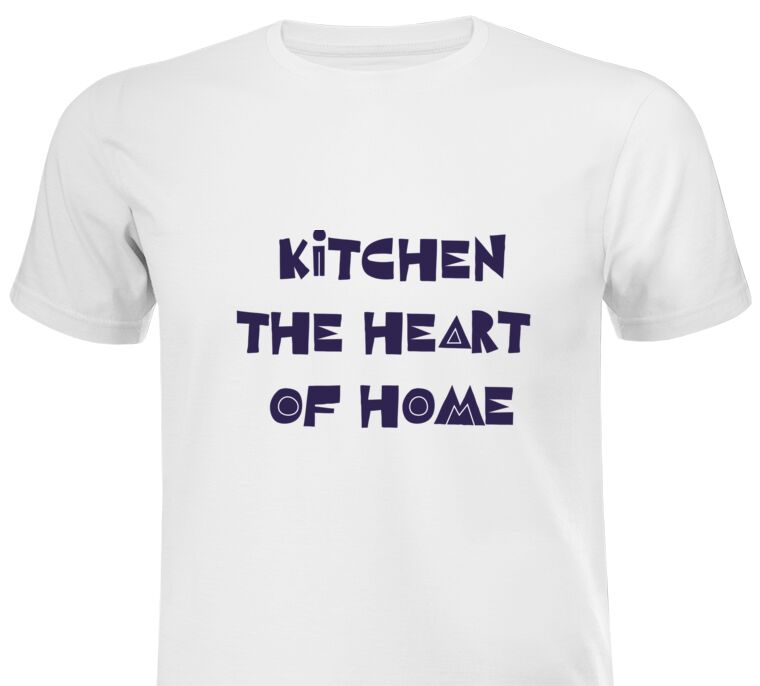 Майки, футболки Kitchen the heart of home