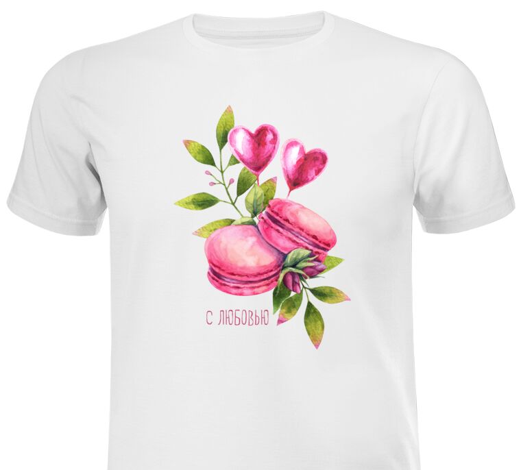 Майки, футболки Акварельная цветочная композиция с любовью