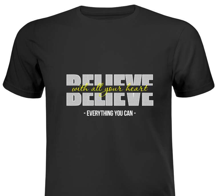 Майки, футболки Believe