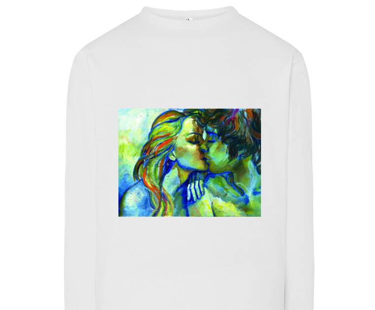 Лонгсливы Painting couple in love