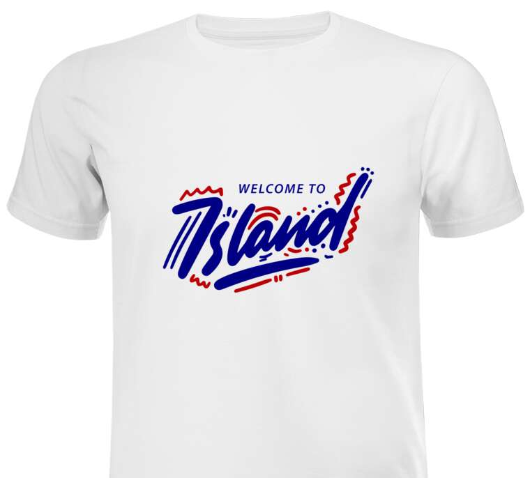 Майки, футболки Welcome to island