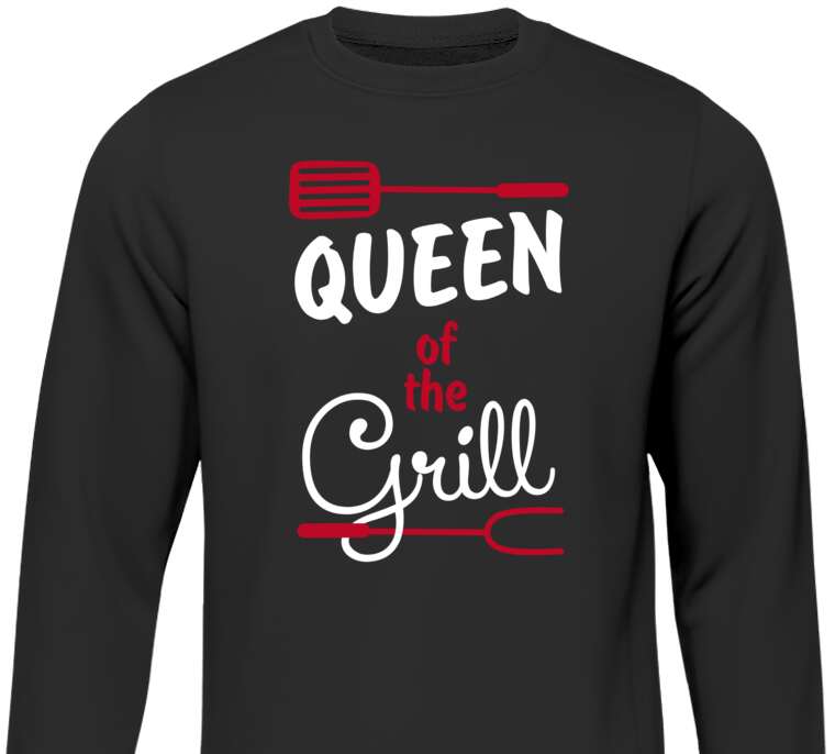 Sweatshirts Queen of the grill