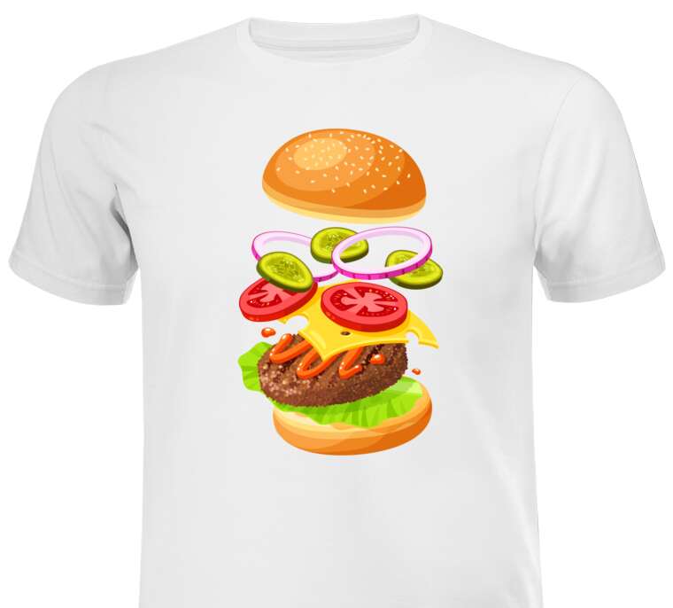 Майки, футболки Сытный бургер
