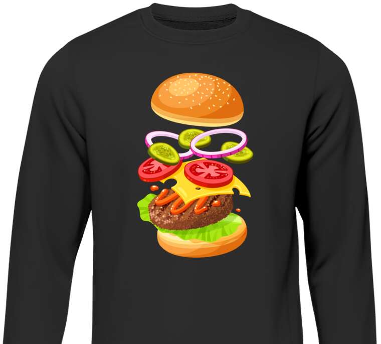Sweatshirts Hearty Burger