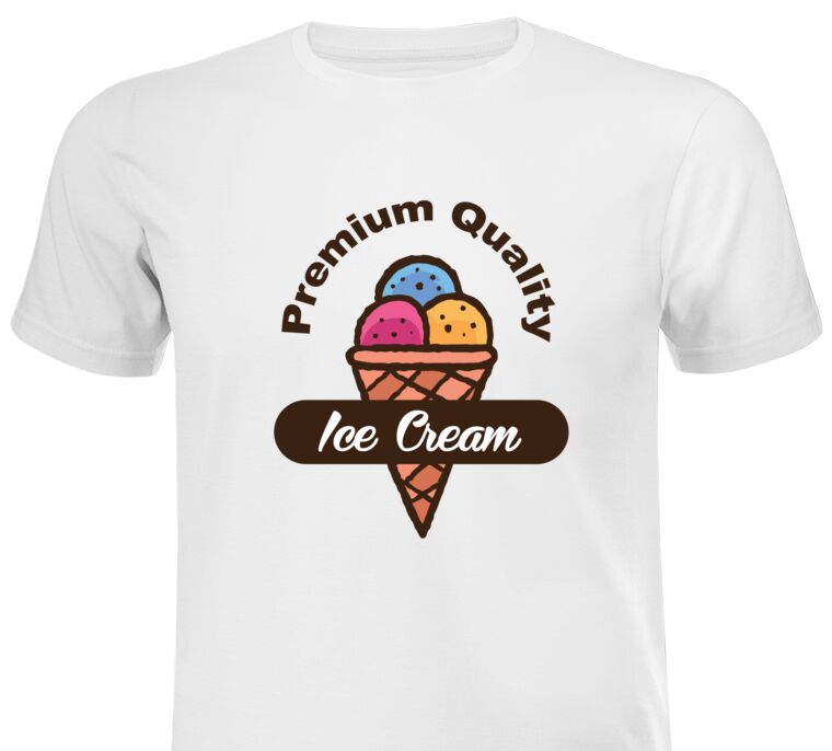Майки, футболки Мороженое рожок